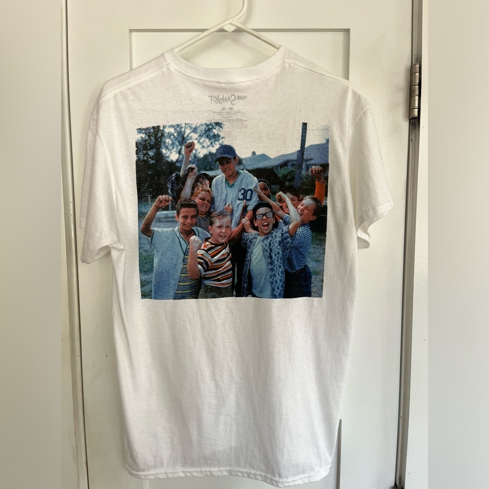 The Sandlot white medium shirt